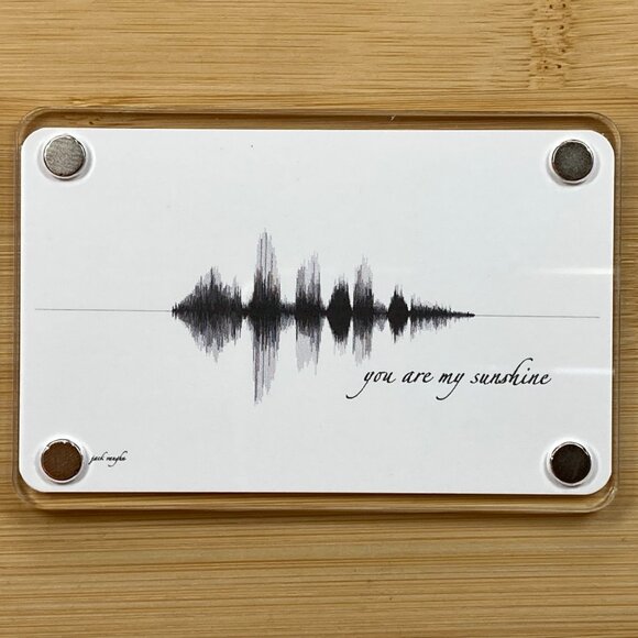 You Are My Sunshine Soundwave Magnet - Picture 2 of 6